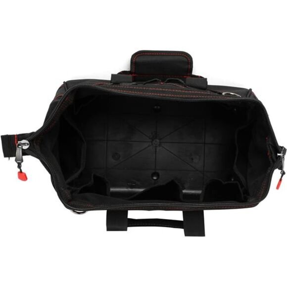 WORKPRO 16-inch Close Top Wide Mouth Tool Storage Bag w/ Water Proof Rubber Base - Picture 10 of 12
